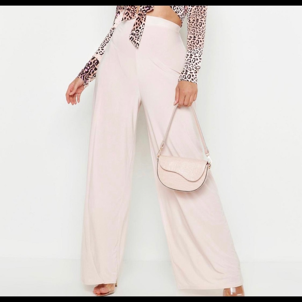 Slinky Wide Leg Trousers